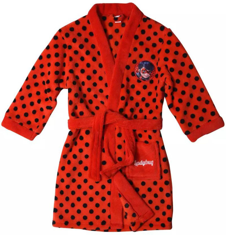 Picture of ML88001- MIRACULOUS LADYBUG BATHROBE